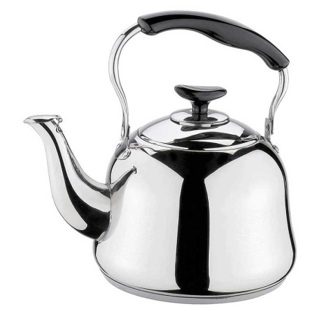 Чайник NA1837-4 4 л пластиковая ручка,ситечко, нержавеющая сталь