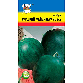 Арбуз Сладкий фейерверк Урожай у дачи Ц