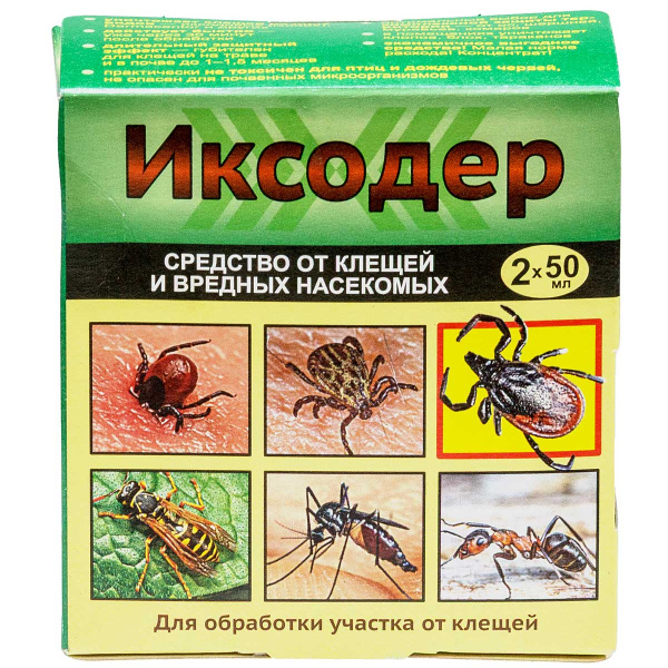 Иксодер 2х50 мл ВХ (от клещей) х34
