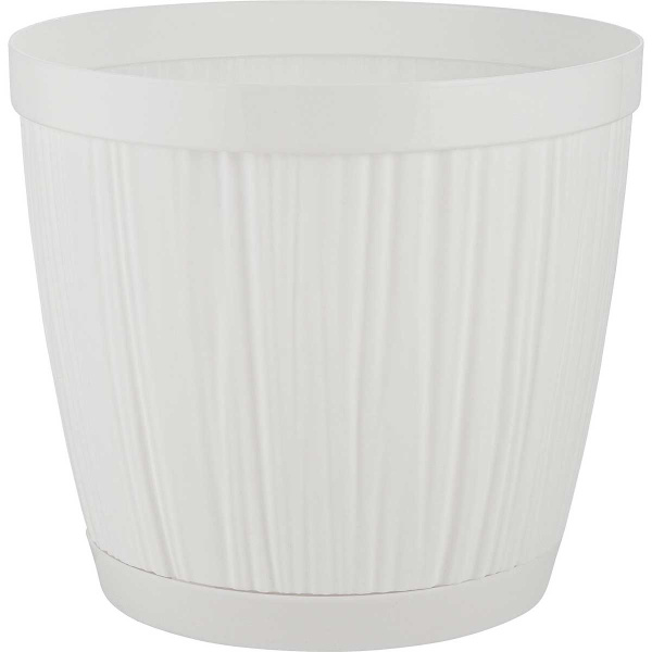 Горшок БАРСЕЛОНА 6,5л белый х6 