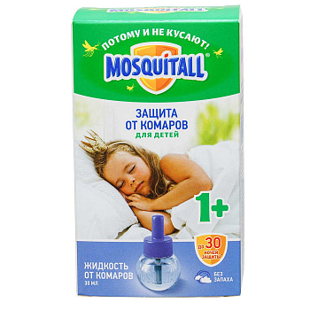 Антикомар Жидкость 30мл (30 ночей) для детей МОСКИТОЛ