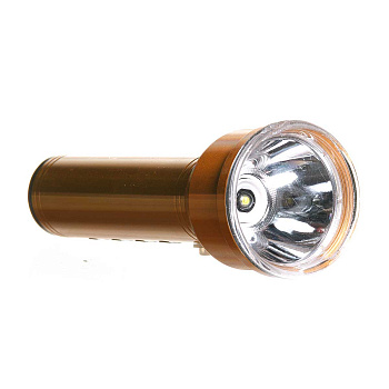 Фонарик 14см 1LED+4LED 4режима свечения,зарядка USB, алюм.корпус NA2325 (80)