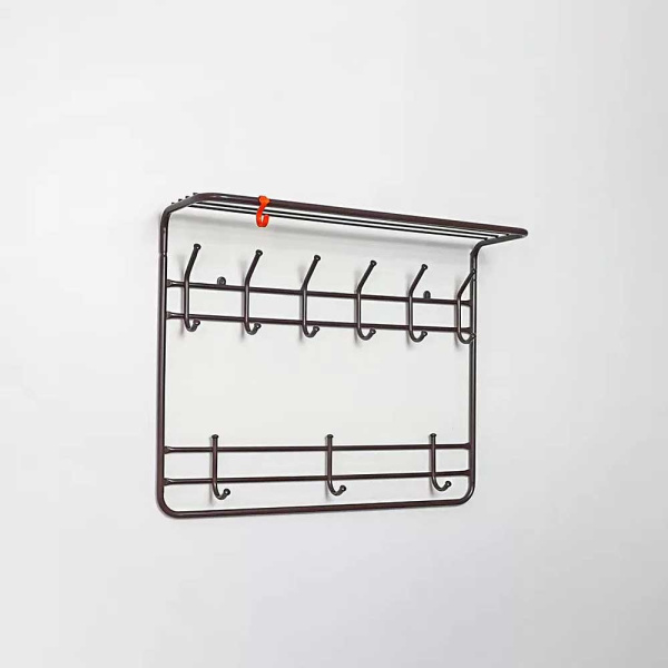 Вешалка 2-х ярус. 80см коричневый 730х220х580мм ВСП9К х1