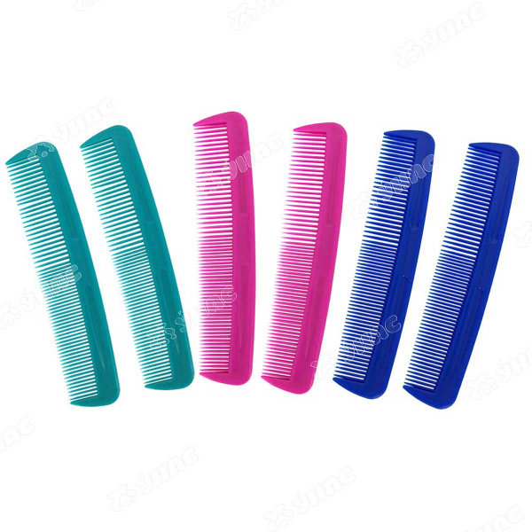 Расческа NA678 (цена за 30шт) пластиковая, мужская, цветная 12см (120) 