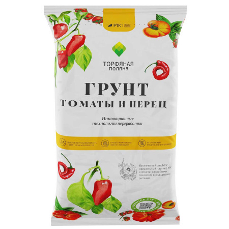 Грунт для томатов и перцев 5 л "Торфяная поляна" (408) 