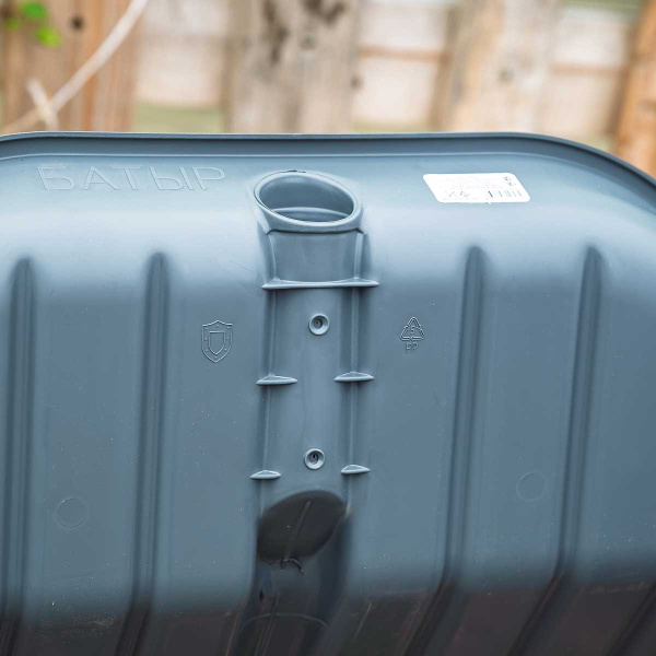 Лопата снеговая Батыр 480х400 д40 черная