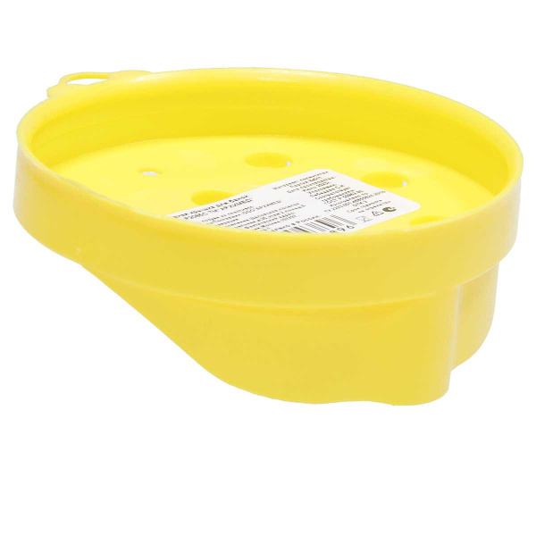 Крышка сливная ПЭ для банок цветная 