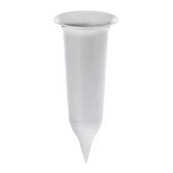 Вазон Ритуальный 0,65л Белый Сантино х100 