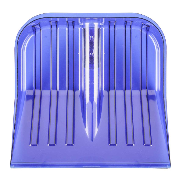 Лопата д/снега 430х420поликарб.б/ч синий БШ8680 х5