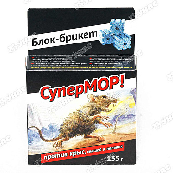 Супермор блок-брикет 135 г мумифицирующий эффект Ваше Хозяйство