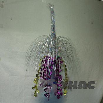 Подвеска-ФОНТАН Y019 h-50см с колокольчиками(100)