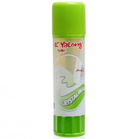 Клей карандаш 15гр Yalong прозрачный YL86009-15 (цена за 1шт)(24)