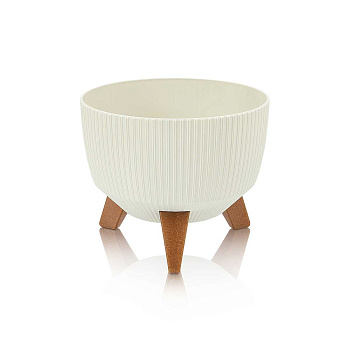 Кашпо Винто 5,4 л слоновая кость 660 х5 