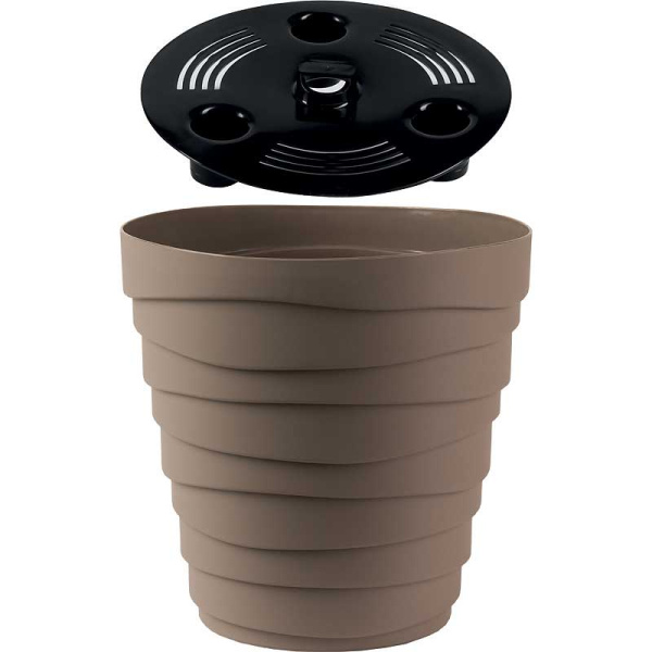 Кашпо БАРХАН 2,25л Мокачино КШ-4340 х16 