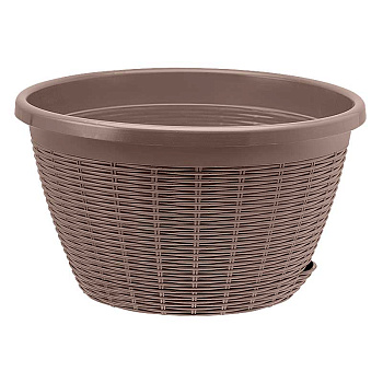 Кашпо Подвесное 4,5 л Мокачино без подвеса КШ-9804 ВМС