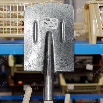 Лопата штыковая (ТК002) прямоугольная рельсовая сталь ПРИГОДИЛОСЬ(12)