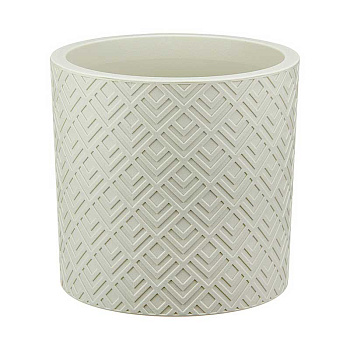 Кашпо Этна 3,4л с встав. БЕЛ РОТАНГ М3183 (12) 