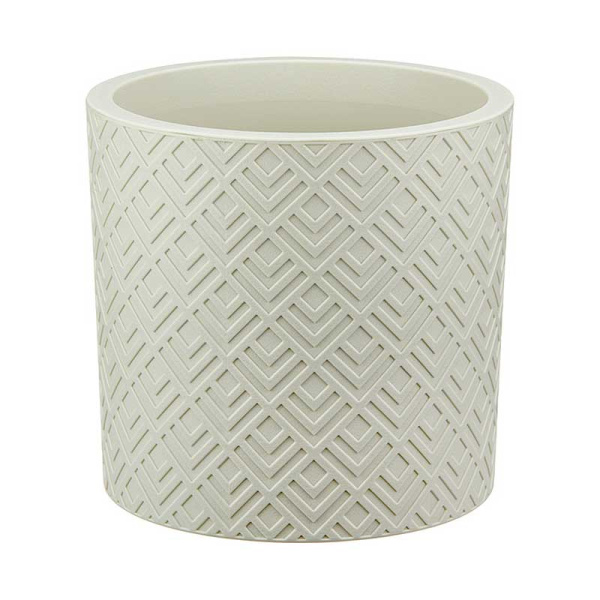 Кашпо Этна 3,4л с встав. БЕЛ РОТАНГ М3183 (12) 