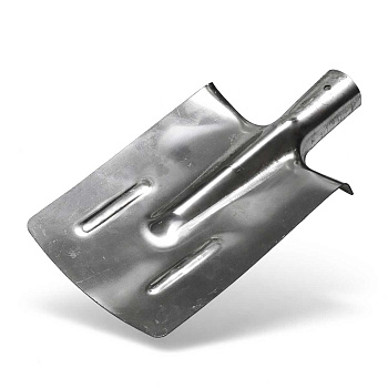 Лопата штыковая прямая нержавеющая сталь 1,5мм ЛКП с р/ж х10