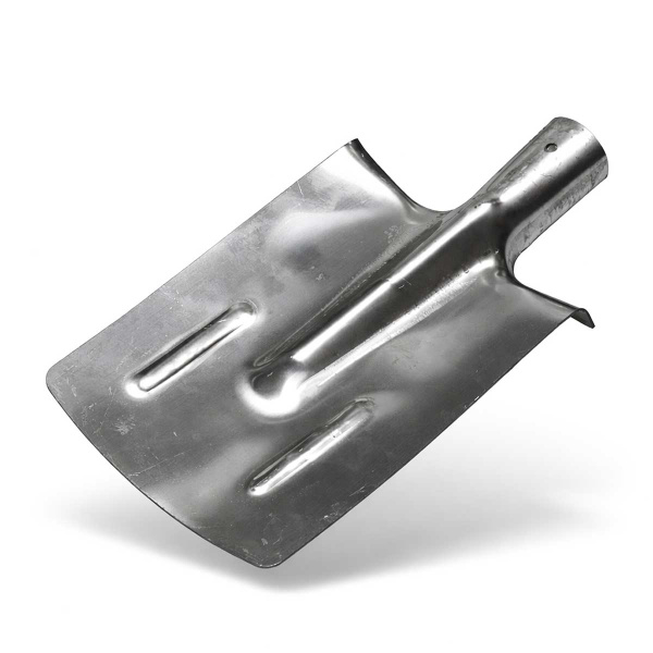 Лопата штыковая прямая нержавеющая сталь 1,5мм ЛКП с р/ж х10