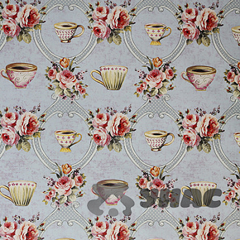 Клеенка н/о 135*20  ПЕРФЕКТ 460/1(чаепитие,гол) Тверь