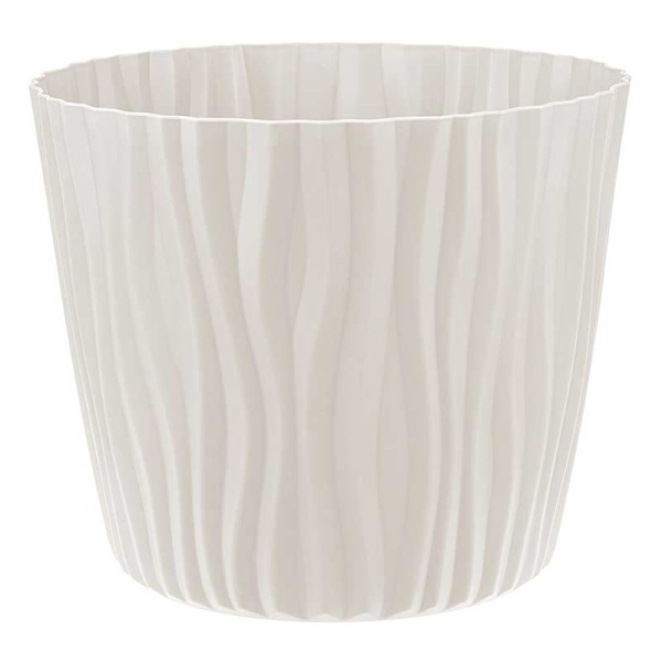 Кашпо ВОЛНА 8л крем М3190 х8 