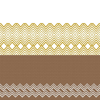 Клеенка 140*20 ДЕКОРАМА 151А (зигзаг беж) ТУРЦИЯ