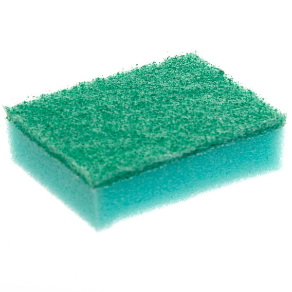 Губка для посуды Мистер Бульк M 10шт  МБ 104 х30