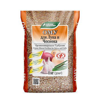 Удобрение-ОМУ Лук, Чеснок 1 кг Буйские удобрения 