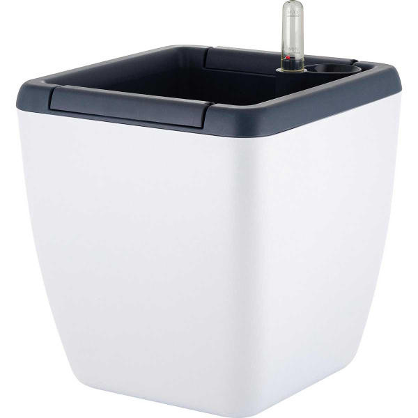 Горшок автополив МЮНХЕН 2,2/5л квад Бел Жасмин х8 