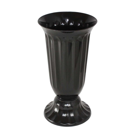 Ваза "Цветочная" №1 (2,5л) черная 03001 Милих(20)