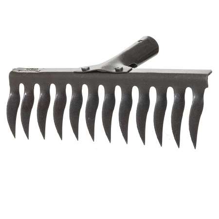 Грабли витые 12-ти зубчатые (рельсовая сталь) без черенка