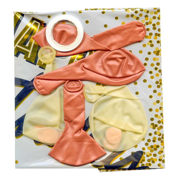 Набор воздушных шаров 7 шт Розовая пудра NA2588 (600)