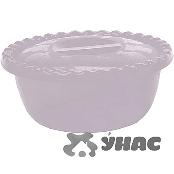 Миска круглая 3л с крышкой Чайная Роза М1316(35)