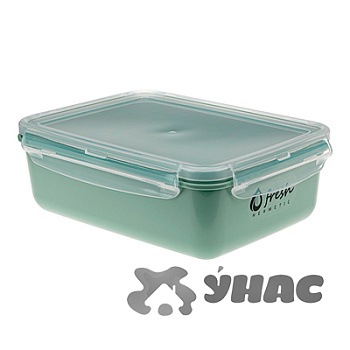 Контейнер ФРЕШ герметичный 1,4л.фисташк. М1424 х16