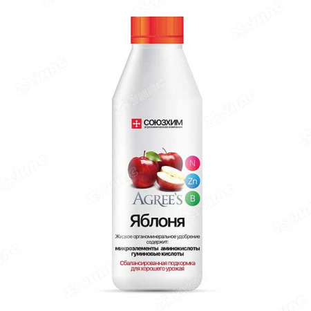 Удобрение жидкое 0,5л. (яблоня) Agrees х16 