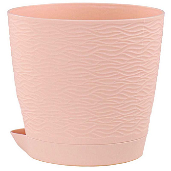 Кашпо Блюз  1,5л Пудровый КШ-8683 ВМС(18) 