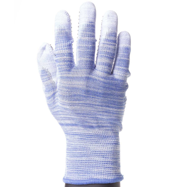 Перчатки нейлон "точка" микс NA2347 (12)