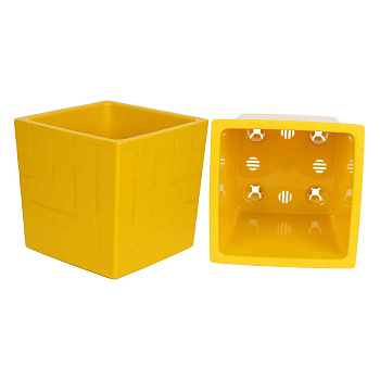 Горшок КВАДРО 13л МЕД с вклад КВ25-34 Ливин х3 