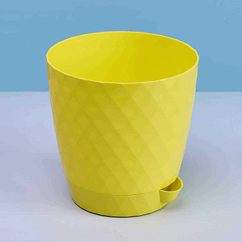 Горшок "Румба" 1,5л Лимон Пласт Авеню х32 