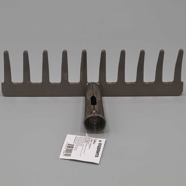 Грабли прямые 10 зубьев (131030-10) 25см h-6см САДОВИТА (24)