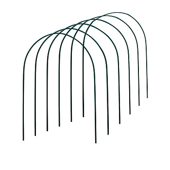 Дуга парниковая, комплект из 6-ти штук, материал стальная трубка в ПВХ оболочке, длина 2м, ширина 1м, высота 0.75м САДОВИТА  (х200шт.)