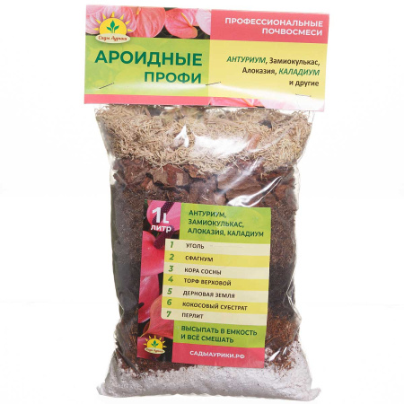 Субстрат Ароидные ПРОФИ 1л Сады Аурики 540 х16 