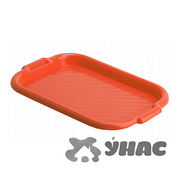 Поднос универ. большой 33х49см красный М1111 (55)