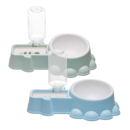 Миска для животных 2в1 с наклоном доз для воды NA2650