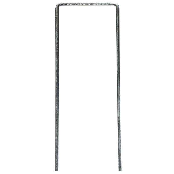 Скоба для укрывного материалла оцинкованная 150х50х150 мм.(10 в упак)