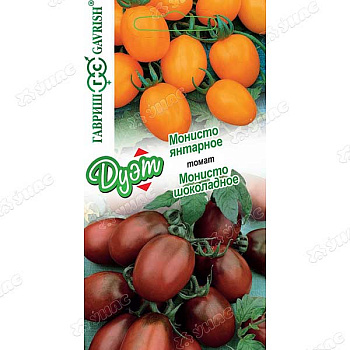 Семена Томат Дуэт Монис Томат шок+Монис Томат янтарный Гавриш