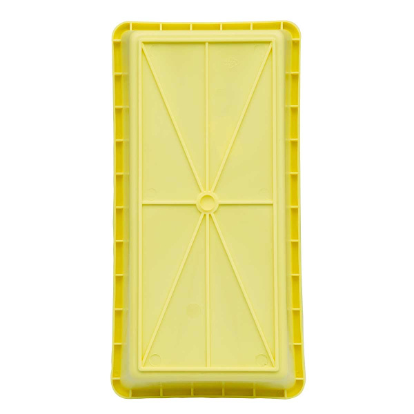 Ящик для рассады САДОВИТА №4 400*200*90 мм (20/960) ЖЕЛТЫЙ 