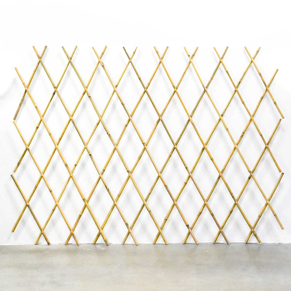 Бамбуковый забор-шпалера 120*180 см с металлическими стяжками