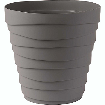 Кашпо БАРХАН 3,5л Серый жемчуг КШ-4345 х16 